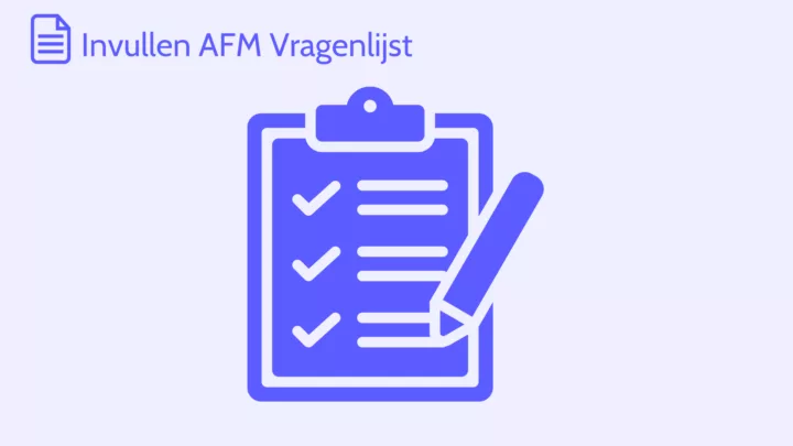 Invullen AFM Vragenlijst