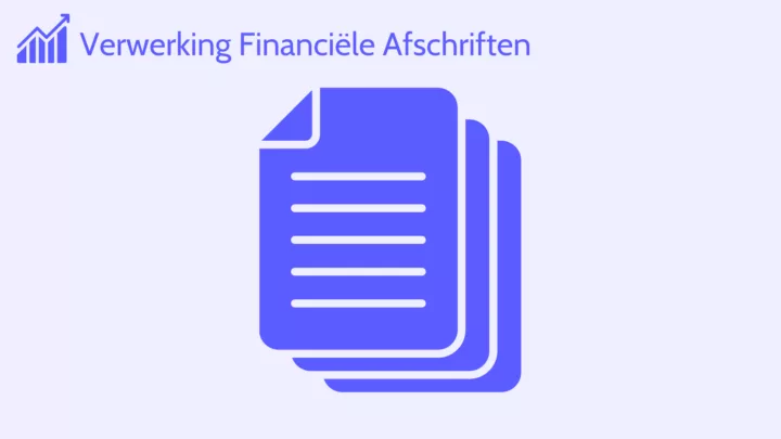 Verwerking Financiële Afschriften