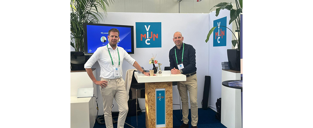 Martijn Roorda en Willem Schuitemaker op VNG Congres